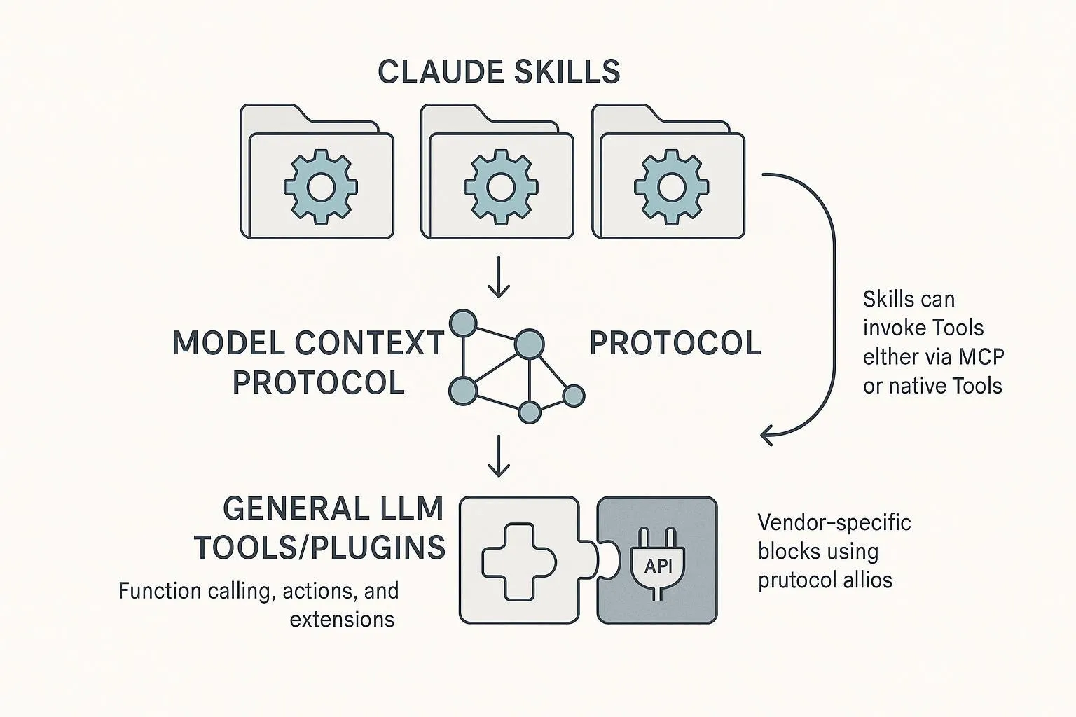 Skills、MCP 與 LLM Plugins 的比較